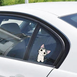 Autocollants Voiture Chats Mignons Cartoon - 
