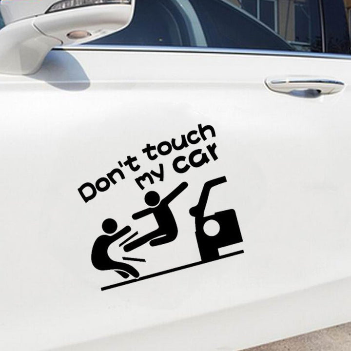 Autocollants Voiture Don't Touch My Car - 0