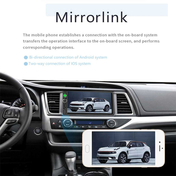 Autoradio Voiture Moniteur Tactile Numérique Full HD - 0