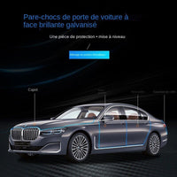 Baguette en PVC Naturel Argenté Protection Porte Voiture - 0