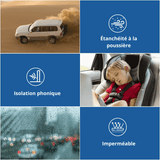 Bande Protection Porte Voiture Acier Type U - 0