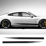 Bandes Autocollantes Voiture Latérales Design Sport - 0