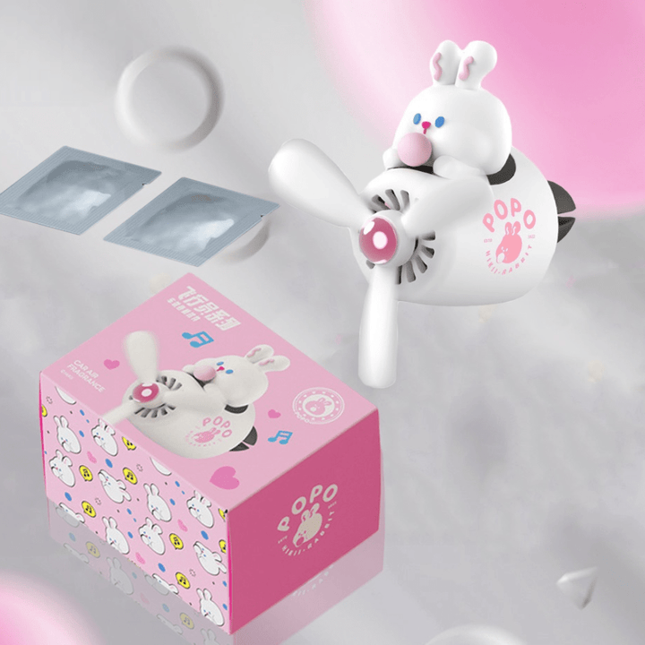 Bunny Air Pilot | Avion Diffuseur d'Air Rotatif Parfumée - 