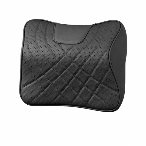 Coussin Appui-Tête Voiture Ergonomique en Cuir PU