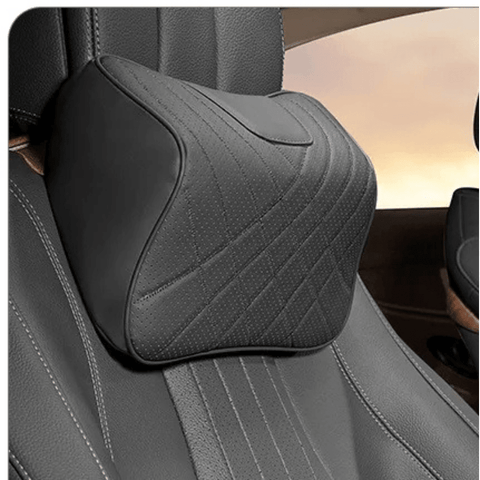 Coussin Appui-Tête Voiture en Cuir PU