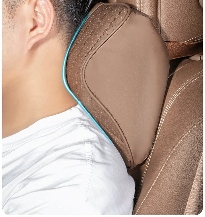 Coussin Cervical pour Voiture Cuir PU - 
