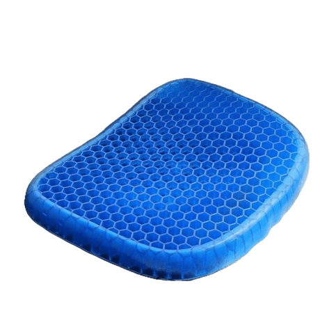 Coussin de Siège Voiture en Gel Respirant Nid d’Abeille