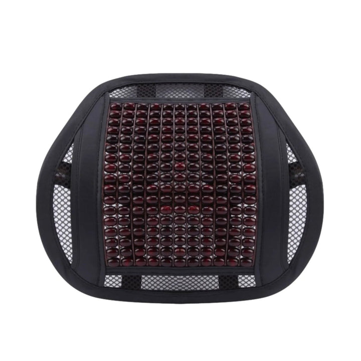 Coussin de Soutien Lombaire Voiture Perles de Bois - 0