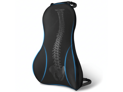 Coussin Dorsal Voiture Ergonomique – Soutien Intégral du Dos & Confort Prolongé