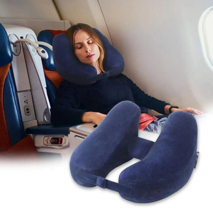 Coussin Gonflable Voiture Oreiller Cervical de Voyage - 