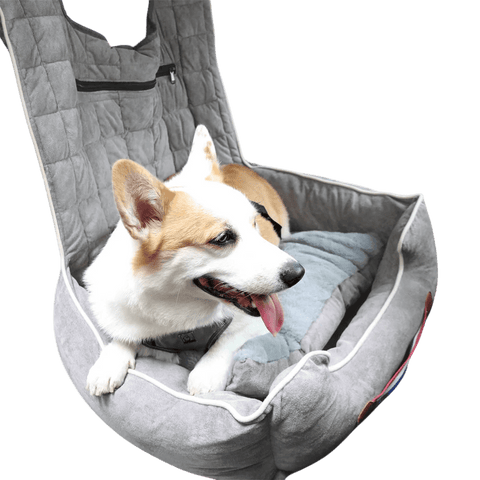 Coussin Siège Voiture pour Animaux Lit Confortable et Sécurisé