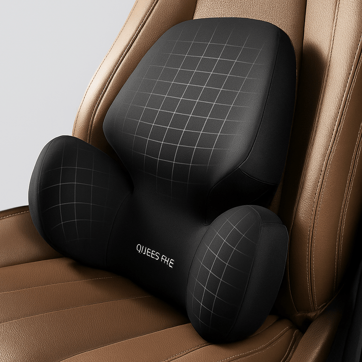 Coussin Lombaire Voiture 3D Soutien Ergonomique Intégral du Dos - 