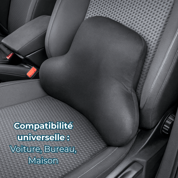 Coussin Lombaire Voiture – Anti - Douleur & Confort de Conduite - 