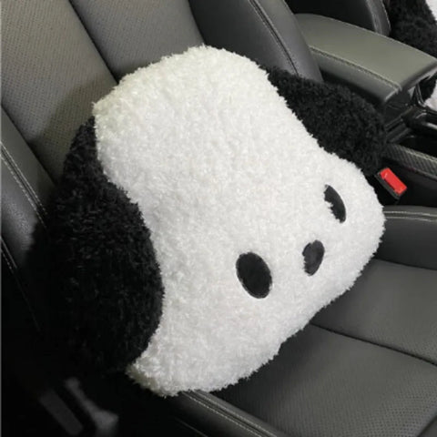 Coussin Lombaire Voiture Chien en Peluche