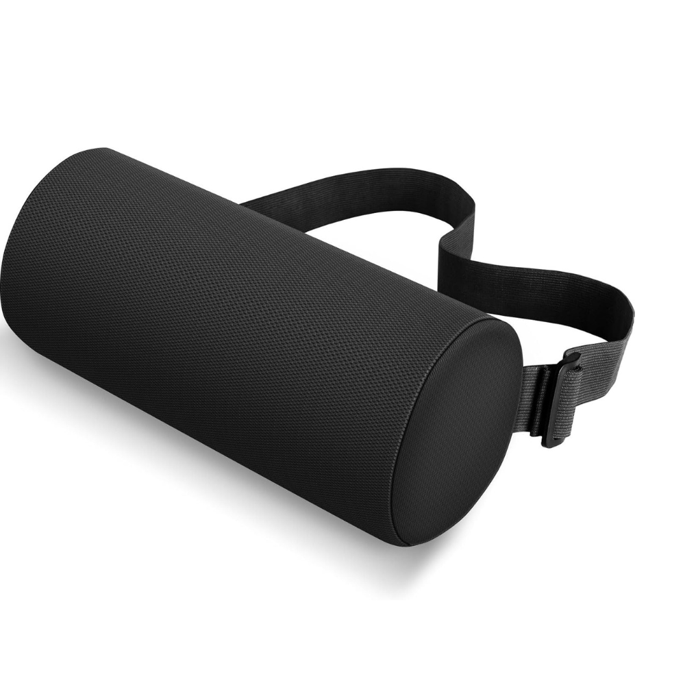 Coussin Lombaire Voiture Cylindrique pour Soulager le Dos - 
