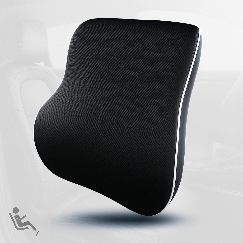 Coussin Lombaire Voiture – Soulage le Mal de Dos & Améliore la Posture - 