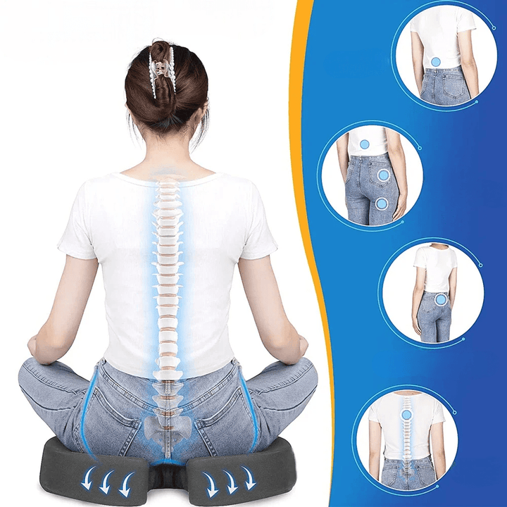 Coussin Siège Auto à Mémoire Ergonomique - 