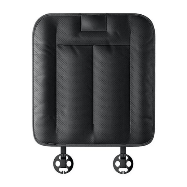 Coussin Voiture Universel en Cuir PU Noir - 