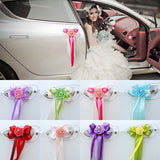 Décoration Florale Porte Voiture Mariage - 0