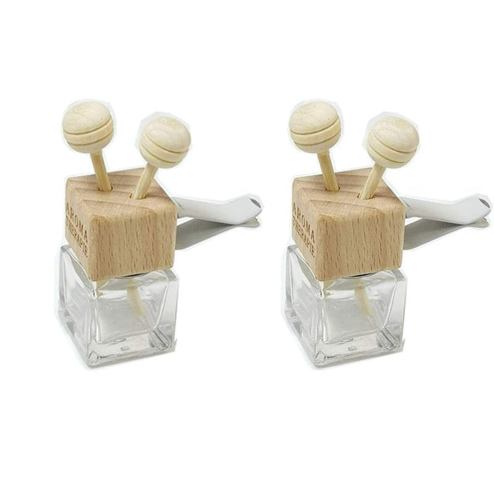 Désodorisant Huiles Essentielles - Mini Flacon Verre Suspendue - 0