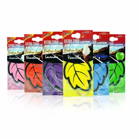 Désodorisant Voiture Parfum Naturel Lot de 6 Fragrances