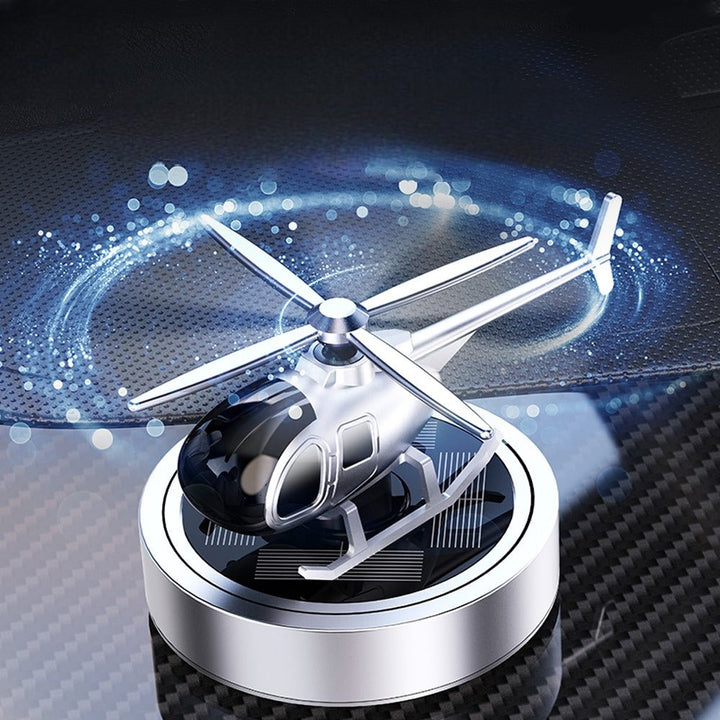 Diffuseur d'Air Solaire Voiture - Hélicoptère - 