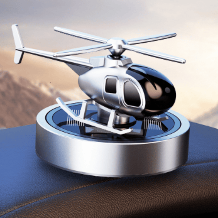 Diffuseur d'Air Solaire Voiture - Hélicoptère - 