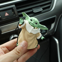 Figurine Baby Yoda Pendentif Rétroviseur Voiture - 0