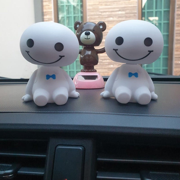 Figurine Baymax Robot Tête Ressort - 0