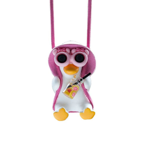 Figurine Canard Animé Décontracté Suspendu