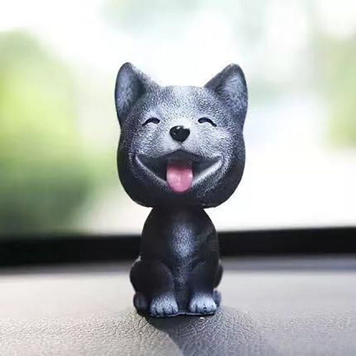 Figurine Chiots Mignons Tête Secouante - 0