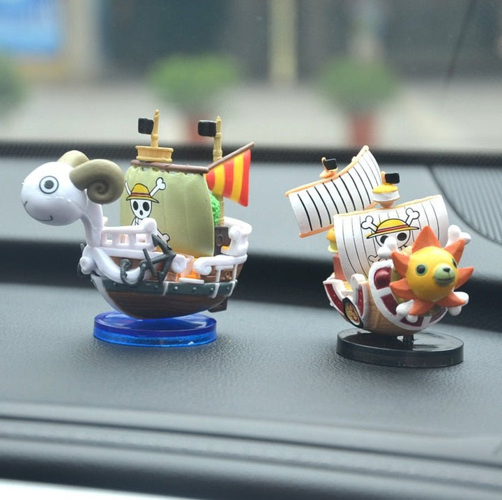 Figurine Navire One Piece Tableau de Bord Voiture - 0