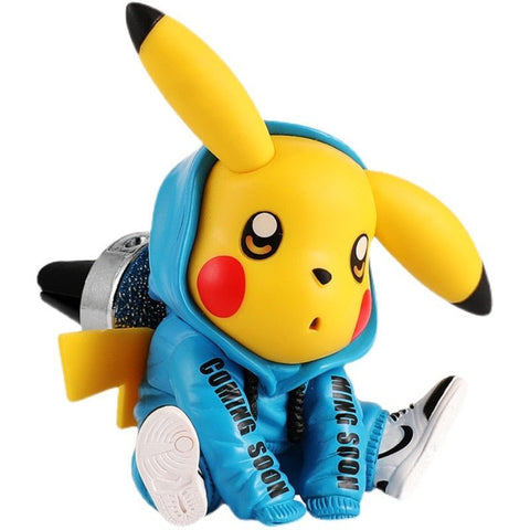 Figurine Pokemon Pikachu Clip Grille Voiture