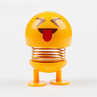 Figurine Ressort Emoji Expression Console Voiture - 0