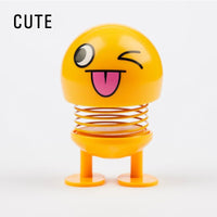 Figurine Ressort Emoji Expression Console Voiture - 0
