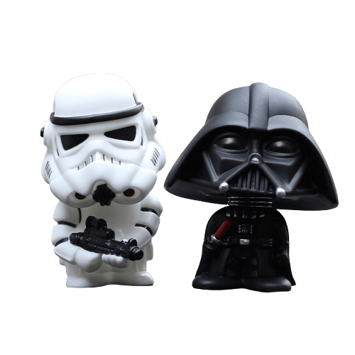 Figurine Star Wars Tableau de Bord Voiture - 0