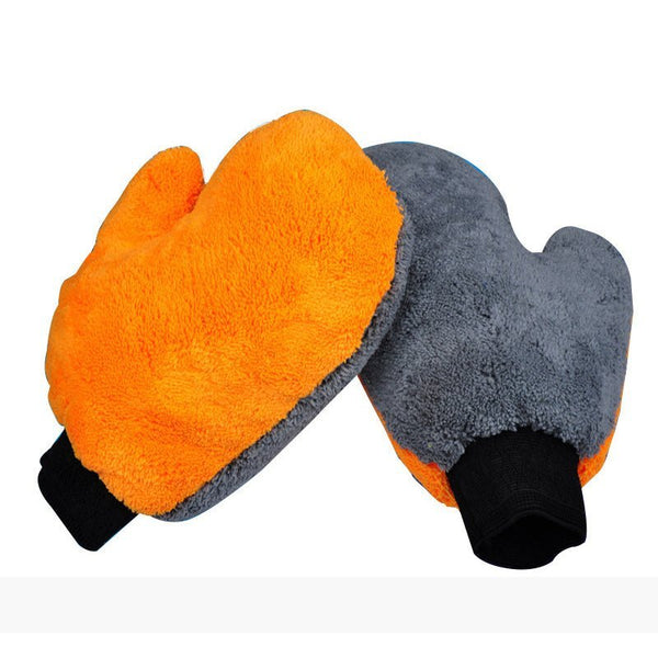 Gant de Lavage Voiture Microfibre Corail - 0