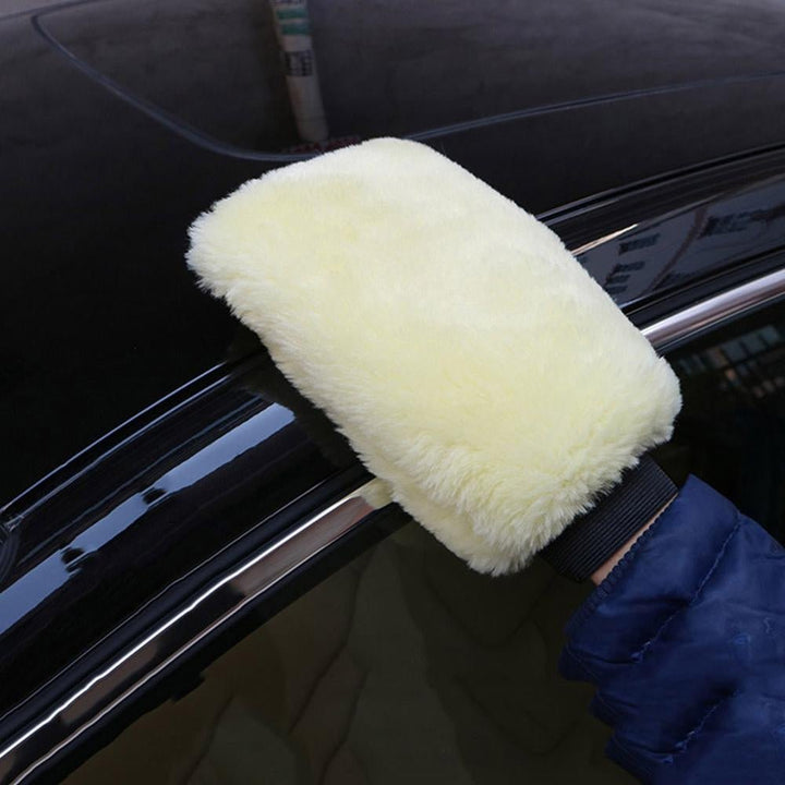 Gant Nettoyage Voiture Laine Douce Artificielle - 0