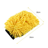 Gants de Lavage Voiture Microfibre Chenille - 0