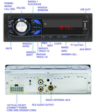 Poste Radio Multimédia Bluetooth Voiture