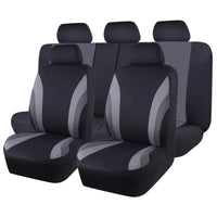 Housse pour Siège Voiture Tissu Élégant – Kit Complet 5 Places - 