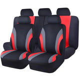 Housse pour Siège Voiture Tissu Élégant – Kit Complet 5 Places - 