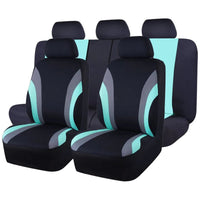 Housse pour Siège Voiture Tissu Élégant – Kit Complet 5 Places - 