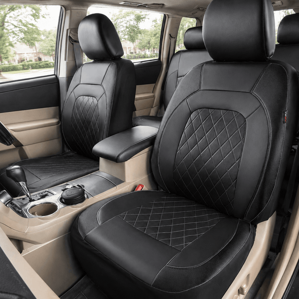 Housses de Siège Voiture Cuir Synthétique – Protection Intégrale - 0
