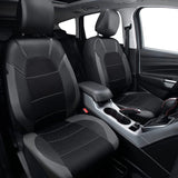 Housses de Siège Voiture Simili Cuir Style Sport - 