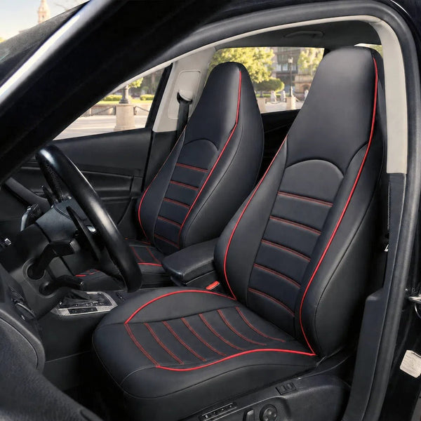 Housses de Sièges Voiture Cuir PU Modèle Sport - 0