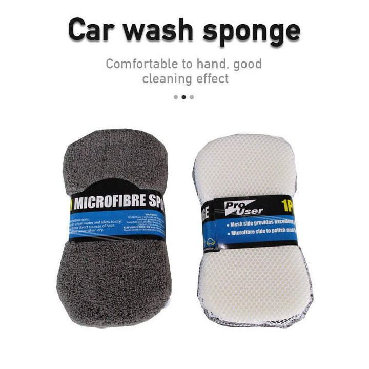 Kit de Nettoyage Voiture Microfibre 9 Pièces - 0