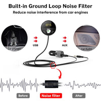 Kit Mains Libres Transmetteur Voiture Bluetooth - 0