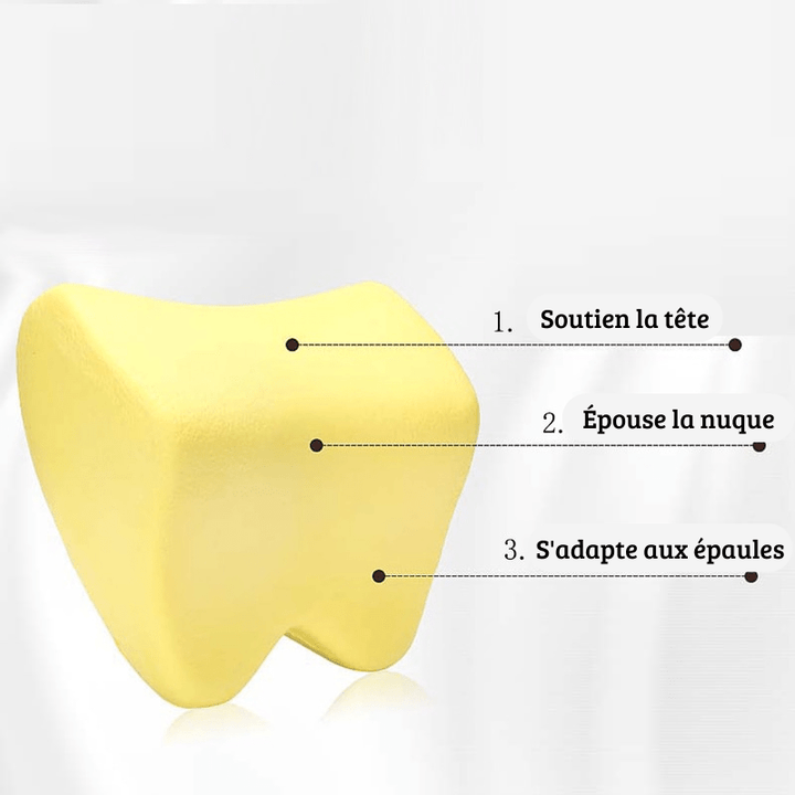 Kit Voiture Appui Tête Soutien Lombaire - 0