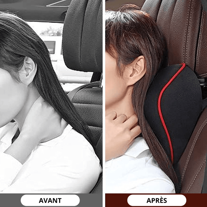 Kit Voiture Appui Tête Soutien Lombaire - 0